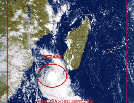 BULLETIN CYCLONIQUE EN DATE DU 15 FÉVRIER 2026